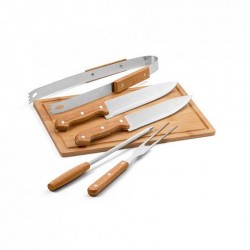FLARE. conjunto de churrasco