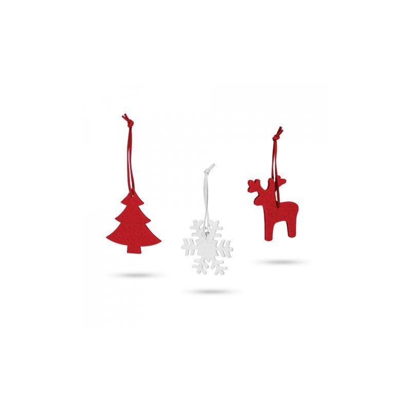 ZERMAT. Lote de 3 enfeites de natal-Natal-estoesunregalo